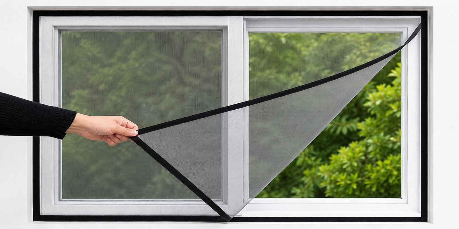 Mosquito mesh installation examples