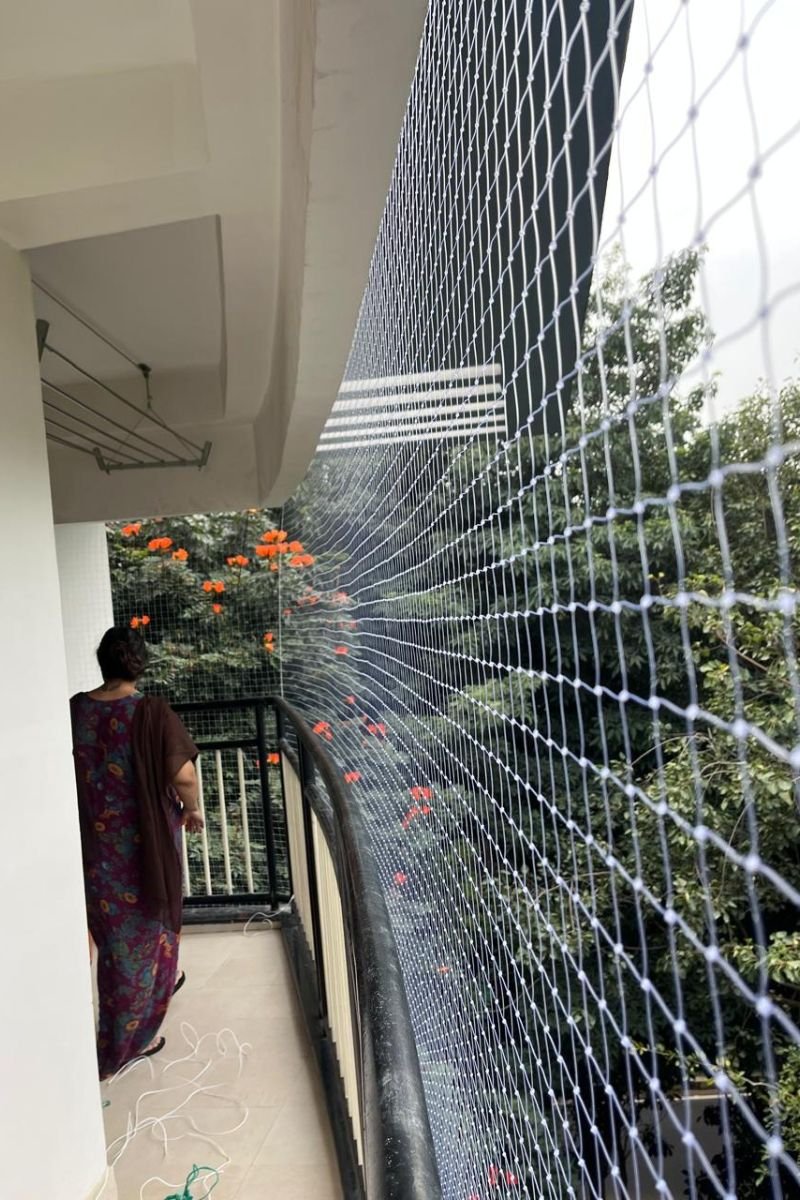 AC Outdoor Unit Bird Protection